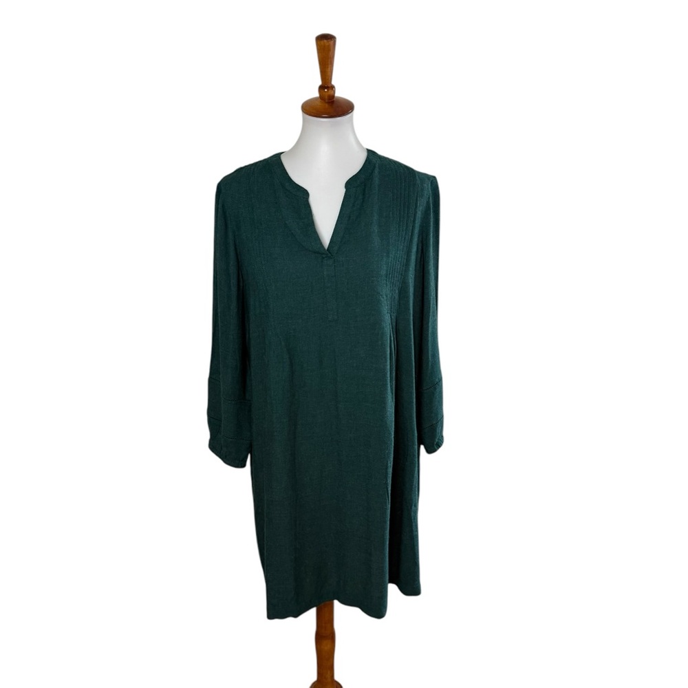 J. Jill Tunic Top Green Size Medium